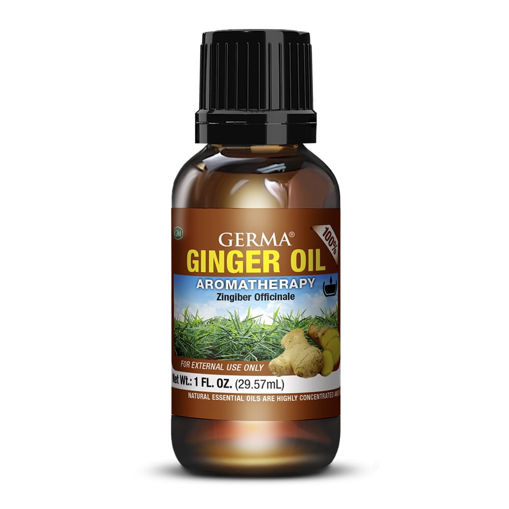 Germa Essential Ginger Oil. For Aromatherapy, Topical and Medicinal Use