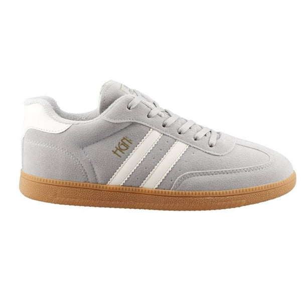 Tenis Mujer Hgn by Mr Shu Casual Urbano Agujetas gris 23