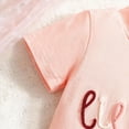 thumbnail image 6 of NOLDARES Toddler Girl Clothes Baby Girls Outfits 6M-5T Summer Floral Print Shirt+Shorts2pcs Baby Clothing(Light Pink,12-18 Months), 6 of 8