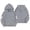 Grey-d, variant on Girls Boys Halloween Hoodies Long Sleeve Loose Tops with Pocket Fall Outfits