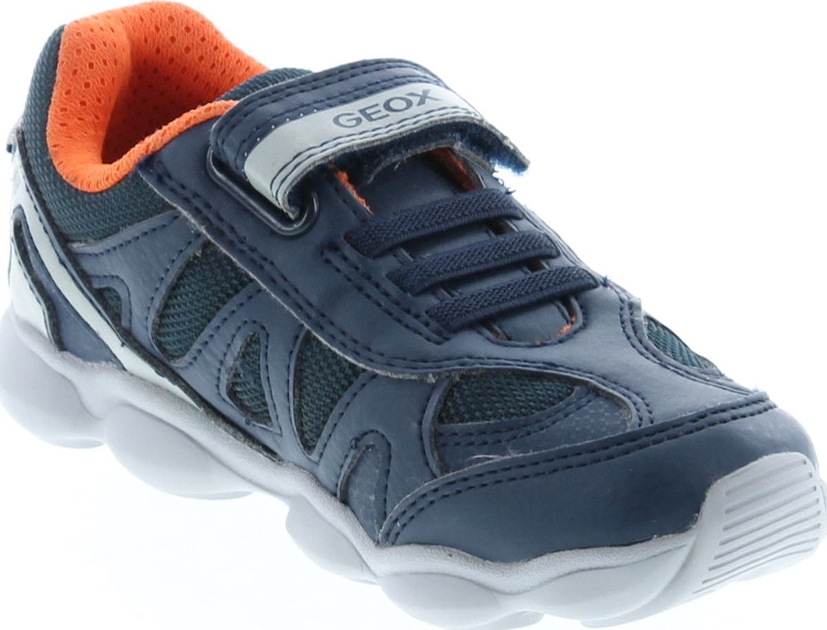 Sprout Blind Imperative Geox Boys Junior Munfrey Fashion Sneakers, Navy/Silver, 34 - Walmart.com