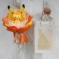 thumbnail image 3 of Pokemon-ramo de peluche de Pikachu, muñeco de peluche Kawaii de dibujos animados, ramo de flores, regalo sorpresa para el Día de San Valentín, 3 of 4