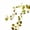 B, variant on Lighted Artificial Olive Vine Garland 9.84 ft 30 LED Battery Operated Leaf String Lights for Mantel Wedding, Green with Warm White LEDs