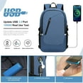 thumbnail image 3 of Travel laptop backpack waterproof anti-theft backpack with lock and USB charging port, 3 of 6