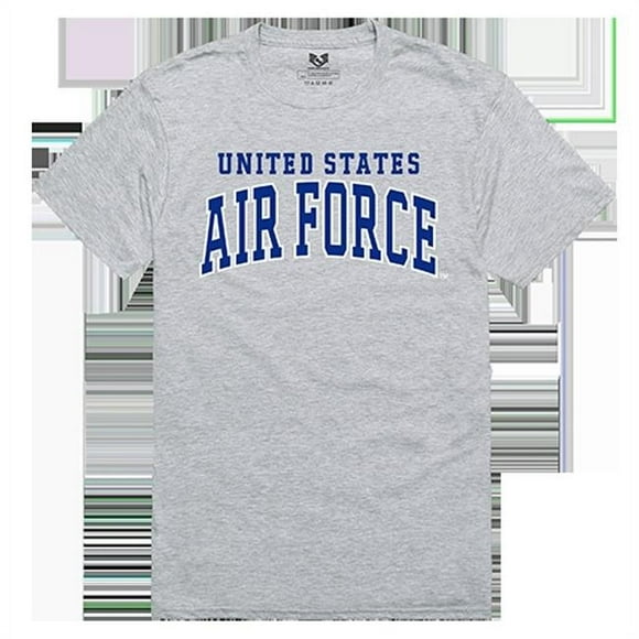 Rapid Dominance RS2-AF1-HGY-03 United States Air Force 1 Relaxed Graphic T-Shirt, Heather Grey - Large