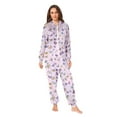 thumbnail image 4 of joogoo Butterflies Pink Print Unisex Adults Onesies Pajamas Jumpsuits L, 4 of 7