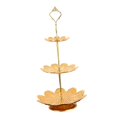 thumbnail image 1 of Soporte de pastel de postre de hierro 3 niveles Sunnimix, 1 of 7