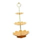 thumbnail image 1 of Soporte de mostrador para postres y pasteles, elegante frutero, bandeja para galletas, bandeja de servir 3 niveles, 1 of 6