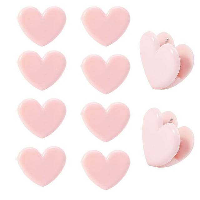 30pcs Heart Shaped Binder Clips,Mini Decorative Paper Clips,Paper and Bag Clips for Coffee Office Photo Picture Pages Holder