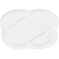 thumbnail image 2 of 36"OD x 14 1/4"C x 1"P Charlotte Architectural Grade PVC Contemporary Ceiling Medallion, 2 of 11