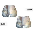 thumbnail image 4 of KLL The Cat Looks in the Mirror Pattern Workout Shorts for Women Scrunch Short Gym Yoga Running Sport Active Exercise Fitness Shorts, 4 of 8
