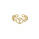 thumbnail image 1 of Anillo de 26 letras chapado en oro de acero de titanio Anillo de dedo índice de apertura en inglés Anillo hueco Wmkox8yi  sjalhkljlk1988, 1 of 1