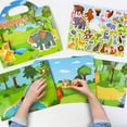 thumbnail image 3 of New Children Reusable Scene Cute Stickers DIY Puzzle Sticker Games Books Cartoon Animal Learning Cognition Toys For Kids Gift 3, 3 of 6