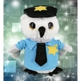 thumbnail image 3 of DolliBu Owl Police Officer Plush Toy - Super Soft Owl Cop Stuffed Animal Dress Up with Cute Cop Uniform and Cap Outfit - Fluffy Policeman Toy Plush Gift - 8.5 Inches, 3 of 7