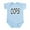 Sky Blue, variant on CafePress - Oops! Infant Bodysuit - Baby Light Bodysuit, Size Newborn - 24 Months