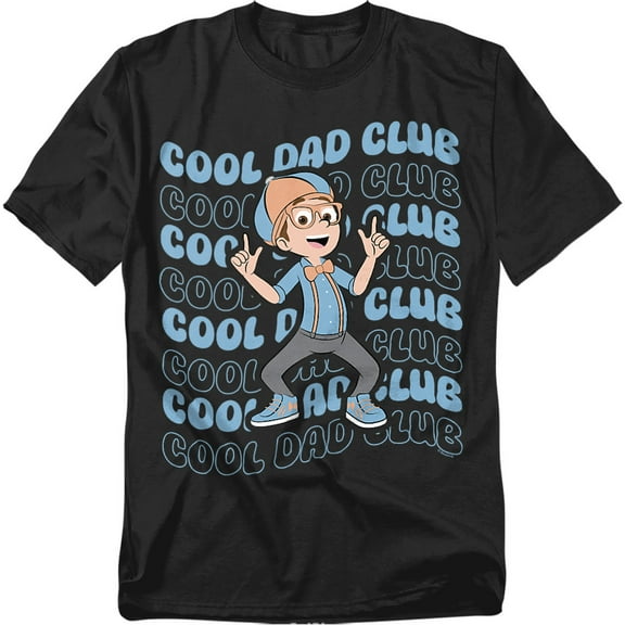 Blippi T-Shirt Cool Dad Club Unisex Graphic Tee for Men & Women
