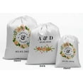 thumbnail image 2 of Darling Souvenir White2 Floral Wreath Wedding Favor Custom Party Supplies Gift Pouches FavorÂ&nbsp;Candy BagsÂ&nbsp;15 Pieces, 2 of 5