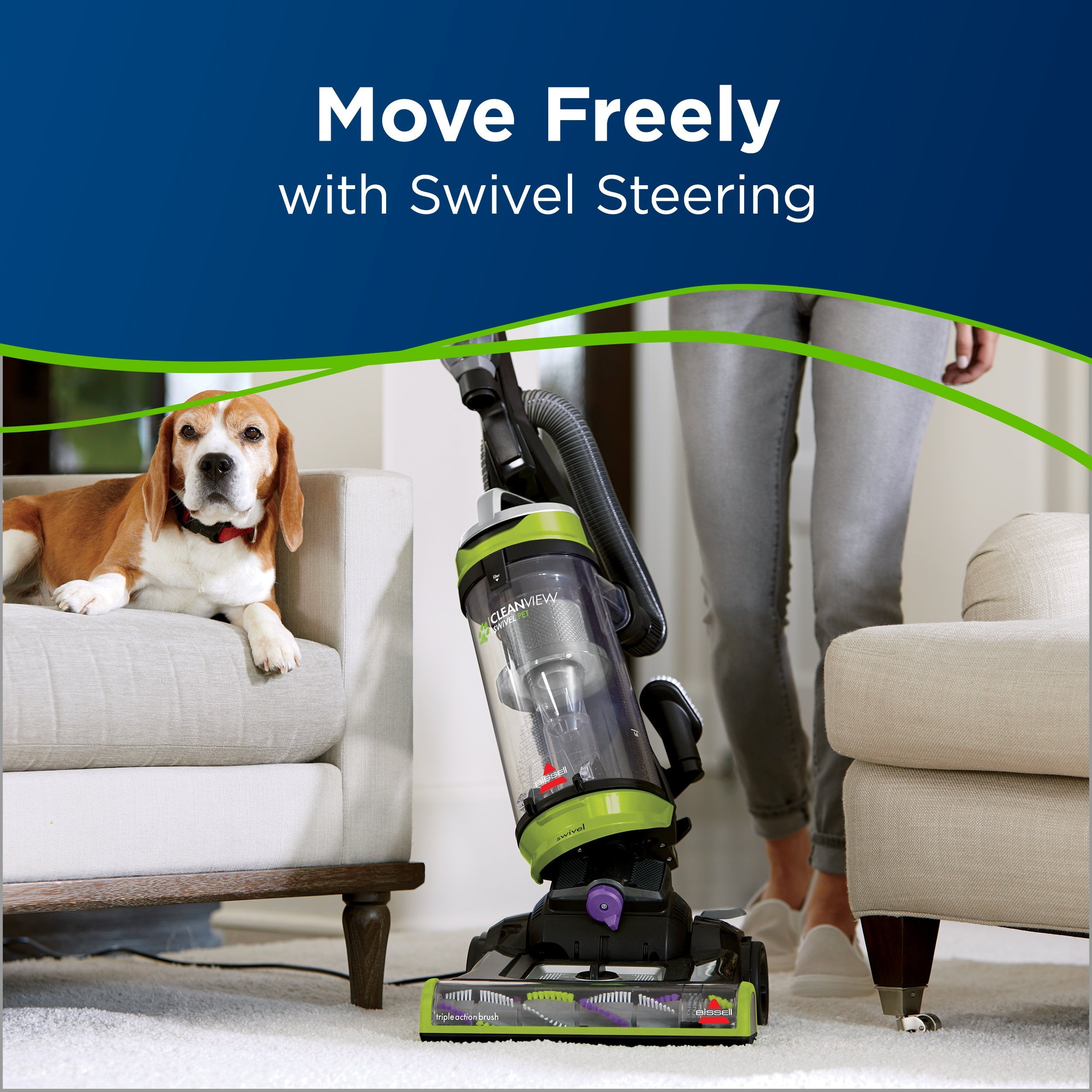 BISSELL Cleanview Swivel Pet Upright 
