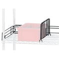 thumbnail image 1 of Quantum Storage BL72BK 72 in. Wire Shelving Unit Back Ledges - Black, 1 of 1