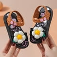 thumbnail image 2 of Akiihool Toddler Shoes Girls Toddler/Little Kid Summer Sandals Shoes (Black,3.5-4 Years), 2 of 6