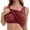 Red, variant on Womens Tank Tops with One-Piece No Underwire Built in Bras Cute Lace Trim Scoop Neck Sleeveless Ribbing Basic Top Soft Comfort Wide Straps Solid Color Summer Casual Camisole Grey XXL
