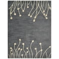 thumbnail image 2 of Rugsotic Carpets Hand Tufted Wool Eco-Friendly Area Rugs - 4'x6', Rectangle, Gray White, Modern Contemporary Design, High Pile Handmade Anti Skid Rugs for Living Room, Bed Room (K00509), 2 of 6