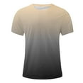 thumbnail image 4 of Oalirro Men Print Short Sleeve Round Neck T-shirt Casual Fashion Short Sleeve, 4 of 5