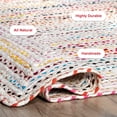 thumbnail image 5 of nuLOOM Tammara Hand Braided Area Rug, 5' x 8', Ivory, 5 of 5