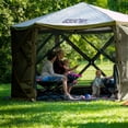 thumbnail image 5 of CLAM Quick-Set Escape 11.5 x 11.5 Ft Outdoor Canopy Shelter, Green/Tan, 5 of 7
