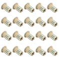 thumbnail image 4 of Rivet Nut Threaded Insert Nutsert Fastener Rivet Nut 100Pcs Rivet Nut Color Zinc Plated Flat Head Threaded Nutsert Kit Hardware Accessories, 4 of 8