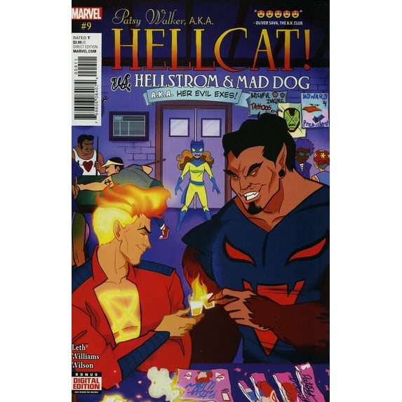 Patsy Walker, A.K.A. Hellcat! #9 VF ; Marvel Comic Book