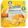 Gerber Pasta Pick-Ups, Sweet Potato and Cheese Ravioli in Mildly Sweet Sauce, 6 oz Tray (Pack of 8)