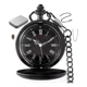 thumbnail image 1 of Reloj De Bolsillo Analogico A Bateria Negro Liso 3025 Full, 1 of 8