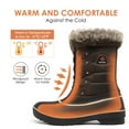 thumbnail image 4 of DREAM PAIRS Women Winter Mid Calf insulation Waterproof Faux Snow Boots, 4 of 5