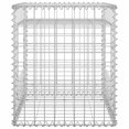 thumbnail image 2 of vidaXL Gabion Basket Post 50x50x60 cm Iron, 2 of 4