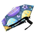 thumbnail image 6 of Easter Cute Egg Compact Sun Umbrella Windproof Travel Umbrellas for Rain Strong Portable UV Protection, 6 of 8