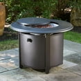 thumbnail image 2 of Alfresco Home Bay Ridge 36" Round Gas Fire Pit with Burner Kit, 2 of 5
