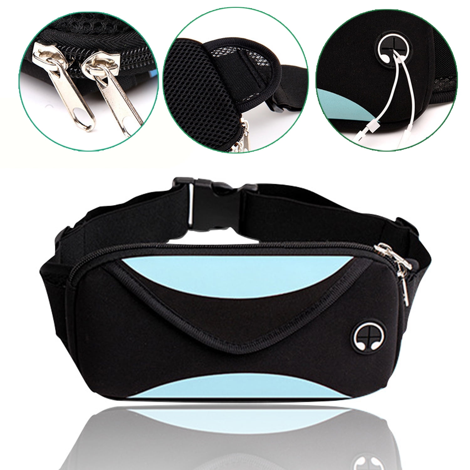 Waterproof Waist Bag Men Women Bumbags Running Bum Bag