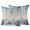 Blue, variant on Outdoor Pillow Covers 24x24 Set of 2, Blue Pumpkins Fall Waterproof Patio Throw Pillow Covers for Couch Sofa Chair, Thanksgiving Eucalyptus Leaf Rustic Decorative Pillowcases for Throw Pillows