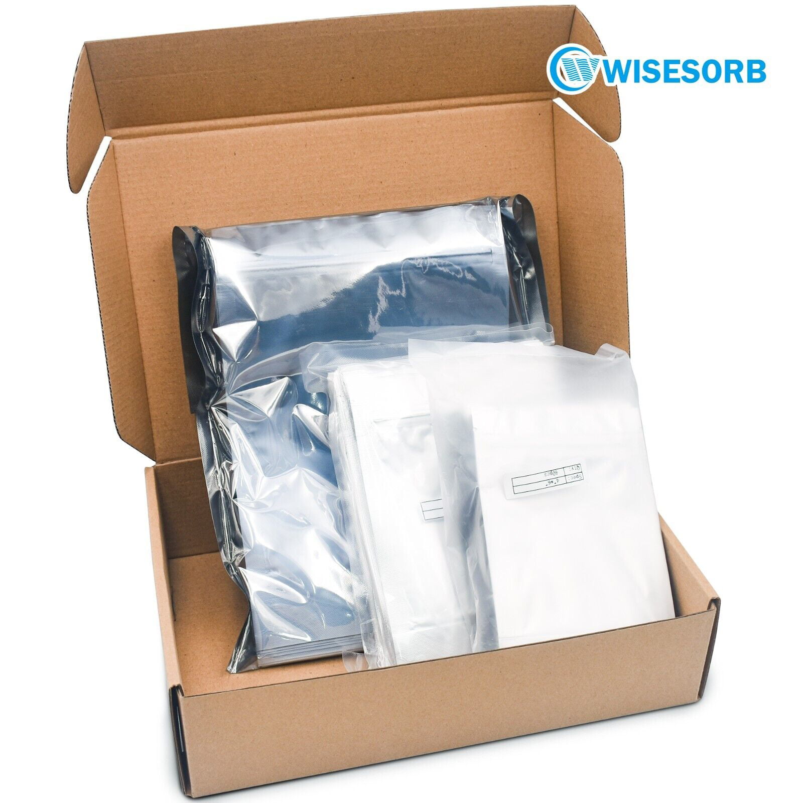 1 Gallon Smell Proof Bags with Clear Window Resealable Mylar Bag Leak —  Wisesorbent Store