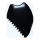 thumbnail image 1 of Herramienta de masaje Gua Sha para mujeres, herramienta de piedra facial Gua Sha, tablero Guasha de Bianstone negro, masajeador facial y corporal para terapia de acupuntura tradicional, 1 of 5