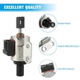 thumbnail image 4 of CVT Transmission Stepper Motor, High Precision Solenoid Motor, CVT Step Stepper Motor Replace for 2009-2012 Nis-san Alti-ma L4 2.5L Transmission Parts, Silver, 4 of 7