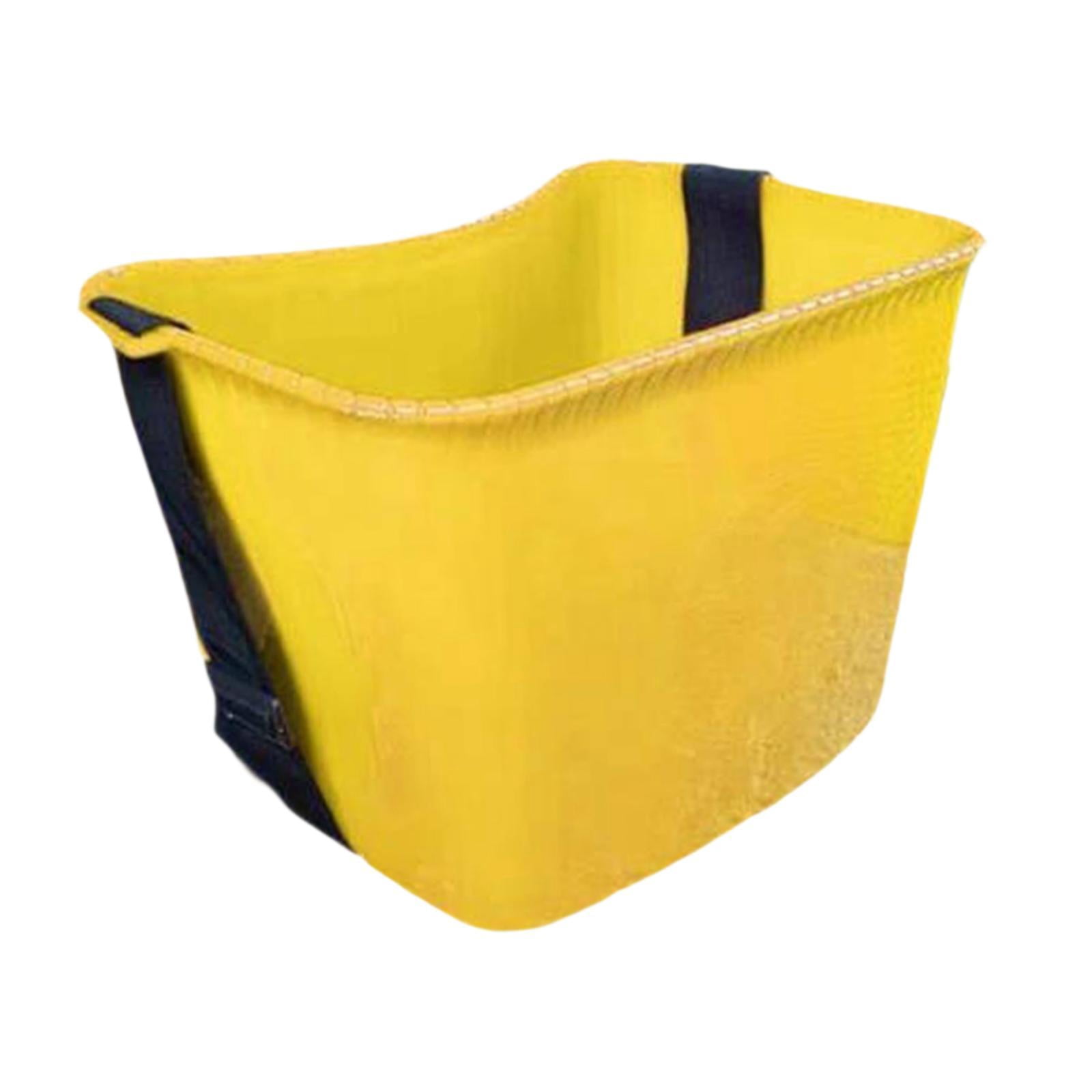 CarpNettore Fruit Picking Basket Organizer Holder Multifunctional Lightweight Practical with Yellow