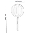 thumbnail image 2 of Mosquito Repellent, Fly Swatter Type C Rechargeable Swatter Foldable Handheld and Auto Mode Powerful Instant Bat for Indoor Outdoor Camping Fly Swatter 2 in 1 Lamp, Mosquito Control, 2 of 3
