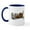White/Navy Inside, variant on CafePress - Tiger Mug - 11 oz Ceramic Mug - Novelty Coffee Tea Cup