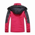 thumbnail image 3 of Ski Women Mountain Waterproof Shell Jacket Ski Jacket Windproof Jacket Winter Warm Jacket for Camping Hiking Skiing, 3 of 7