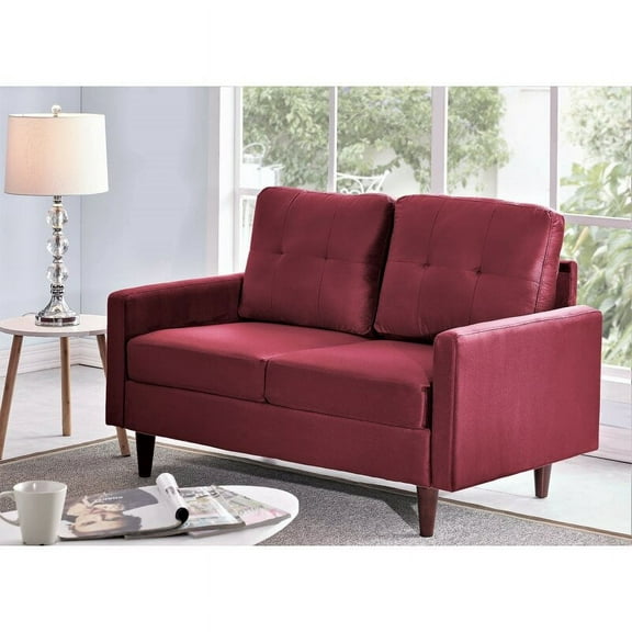 Brothir Velvet Loveseat