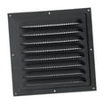 thumbnail image 2 of Rejilla de ventilación, rejilla de de aire intensiva con pantalla protectora, de ventilación para caravanas, paredes, vehículos recreativos y Negro, 2 of 9