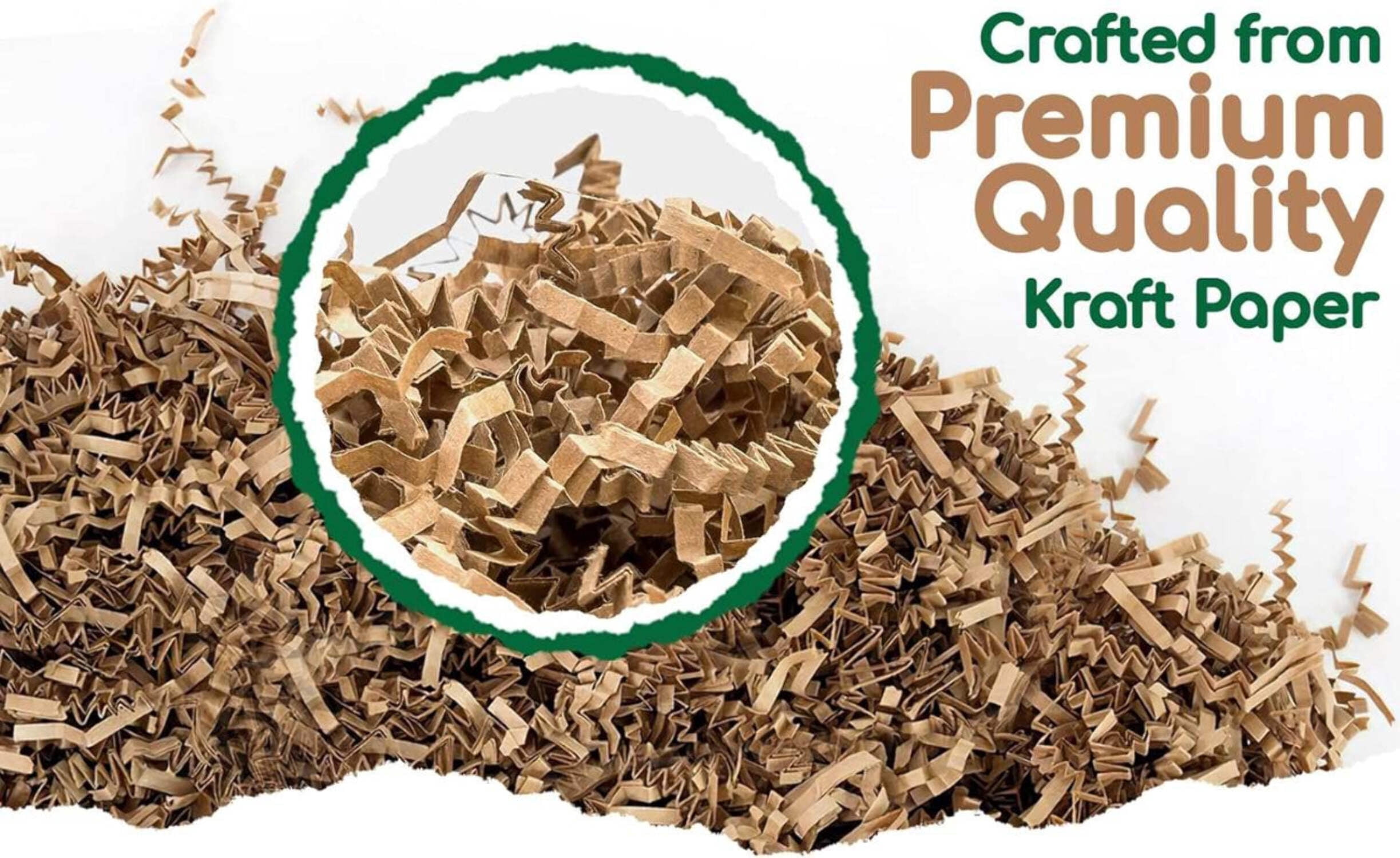 10 LB Orange Crinkle Paper Filler