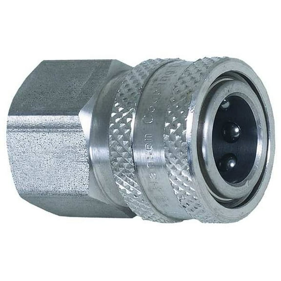 Mi-T-M QuickConnect Coupler,Female,3/8x3/8 In 17-0041